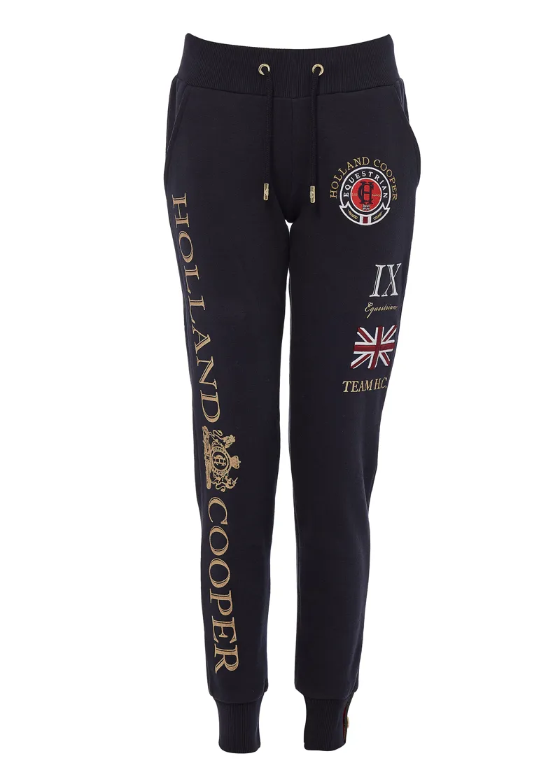 Holland Cooper Team Joggers Ladies in Ink Navy-3